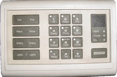 5322 Keypad